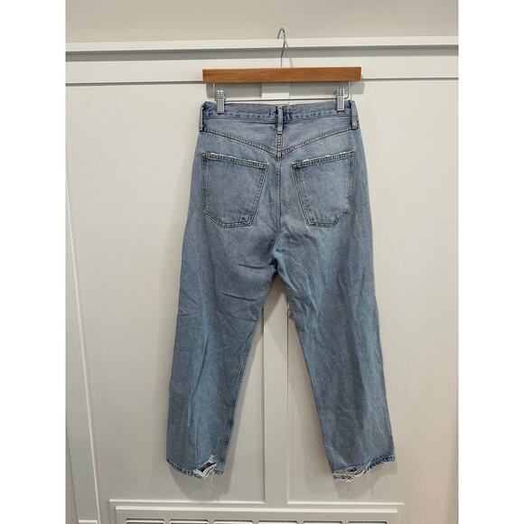 AGOLDE 90’s Straight Distressed Jeans Size 25 - Picture 2 of 9